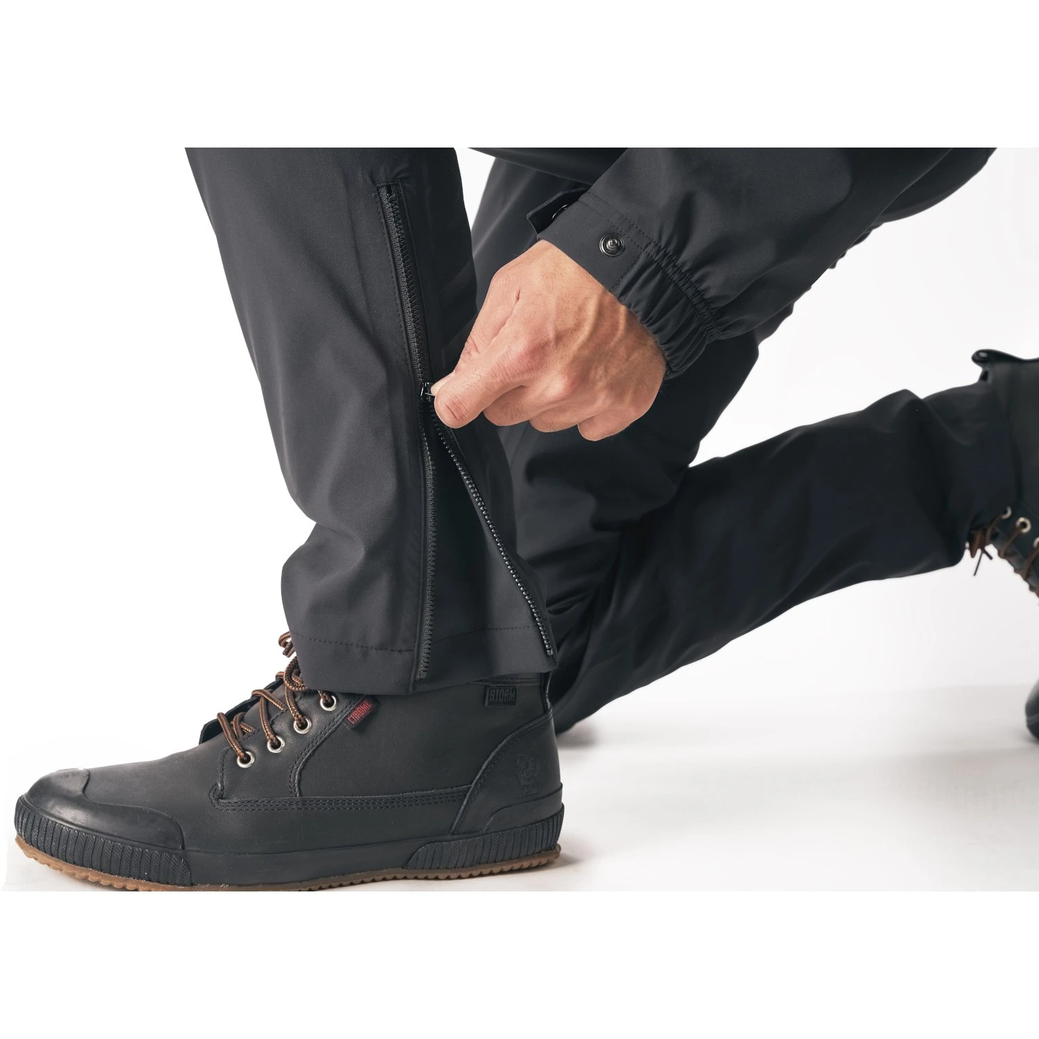 CHROME Storm Rain Pant - Black 5 CHROME Storm Rain Pant - Black - Image 3