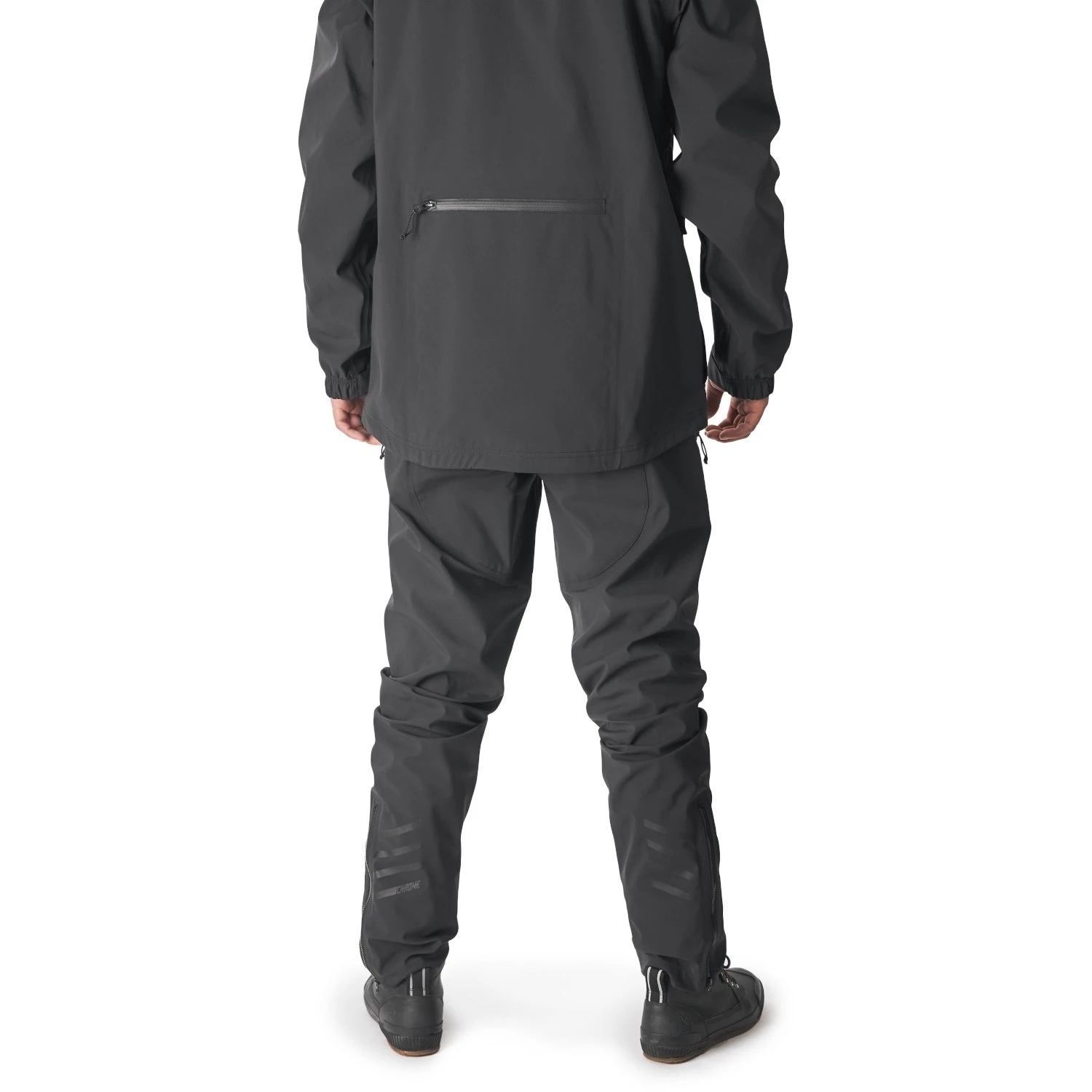 CHROME Storm Rain Pant - Black 6 CHROME Storm Rain Pant - Black - Image 4
