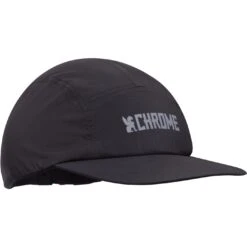 CHROME 5 Panel Hat - Black