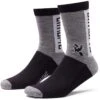 CHROME Merino Crew Socks - Black 2 CHROME Merino Crew Socks - Black -Bicycle Accessories Store ac 236 bk merino crew socks fahrradsocken black 1 1548758
