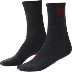 CHROME Crew Merino Socks - Charcoal