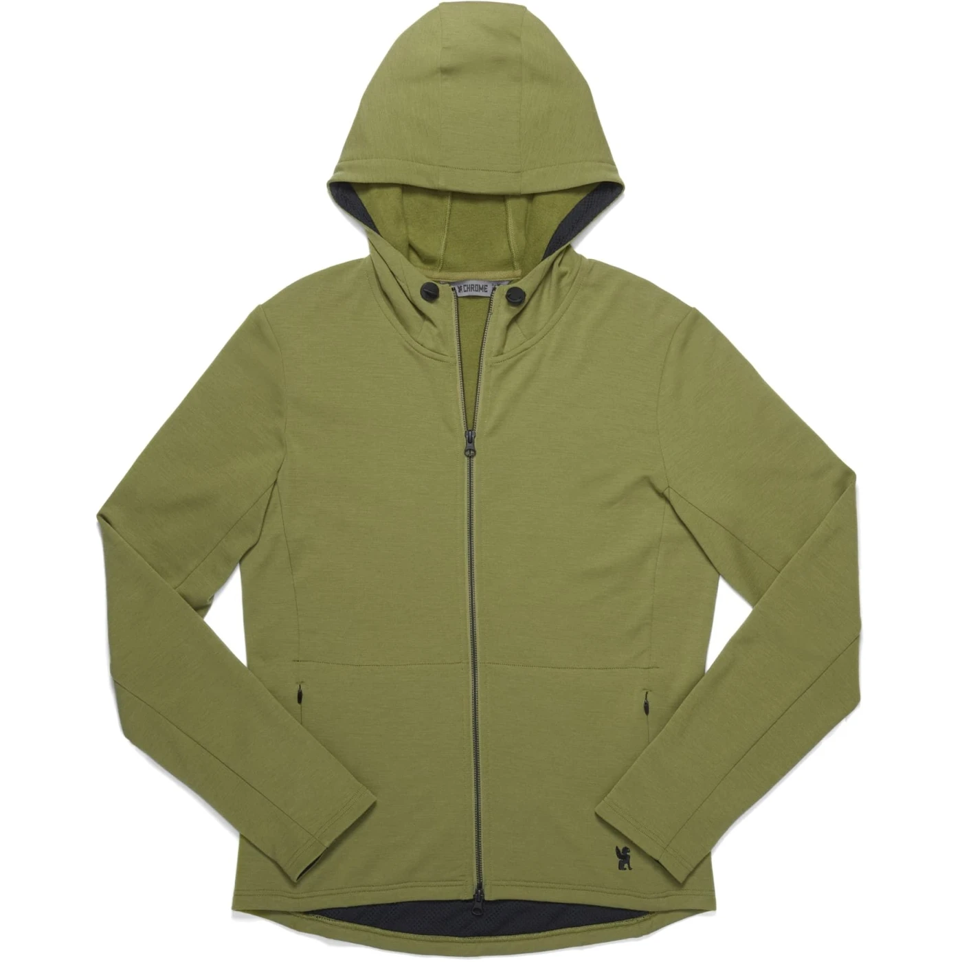 CHROME Merino Wool Cobra 3.0 Hoodie - Olive Branch 3 CHROME Merino Wool Cobra 3.0 Hoodie - Olive Branch