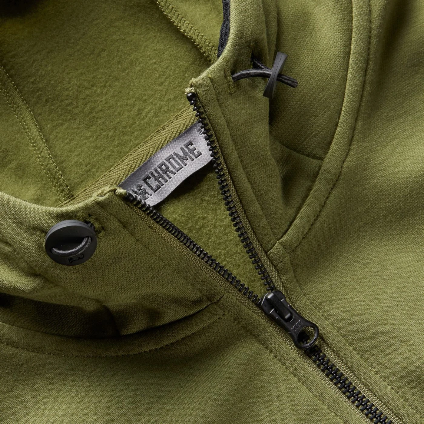 CHROME Merino Wool Cobra 3.0 Hoodie - Olive Branch 5 CHROME Merino Wool Cobra 3.0 Hoodie - Olive Branch - Image 3