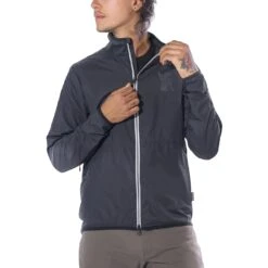 CHROME Wind Cobra 2.0 Packable Jacket - Black -Bicycle Accessories Store ap 476 bk wind cobra 2 0 packable jacke black 4 1090492