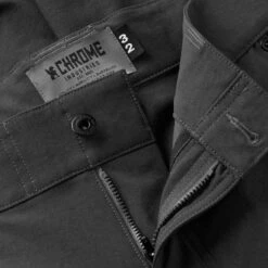 CHROME Folsom 2.0 Mid Short - Black -Bicycle Accessories Store ap 485 folsom 2 0 mid short hose black 3 1160430