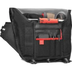 CHROME Mini Metro Messenger Bag - 20.5 L - Fog -Bicycle Accessories Store bg 001 mini metro messenger bag night 4 1163581