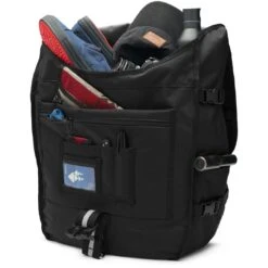 CHROME Warsaw 2.0 Messenger Backpack - 55L - Black -Bicycle Accessories Store bg 161 warsaw 2 0 rucksack black 3 1175278