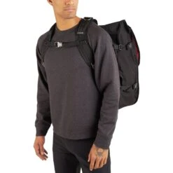 CHROME Warsaw 2.0 Messenger Backpack - 55L - Black -Bicycle Accessories Store bg 161 warsaw 2 0 rucksack black 5 1175280