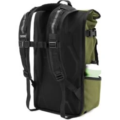 CHROME Barrage Cargo - Backpack - 18-22 L - Olive Branch -Bicycle Accessories Store bg 163 barrage cargo rucksack olive branch 4 1160163