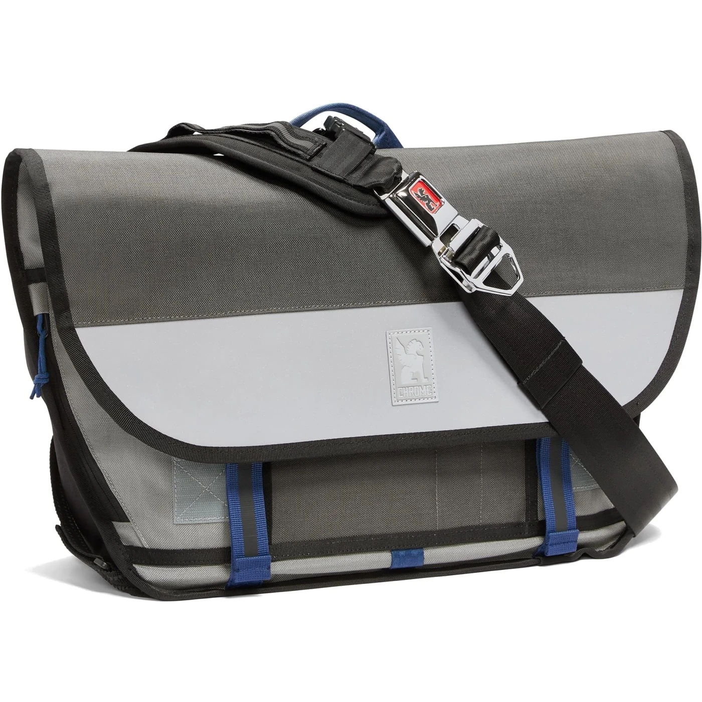 CHROME Buran III Laptop Messenger Bag - 24L - Fog 3 CHROME Buran III Laptop Messenger Bag - 24L - Fog