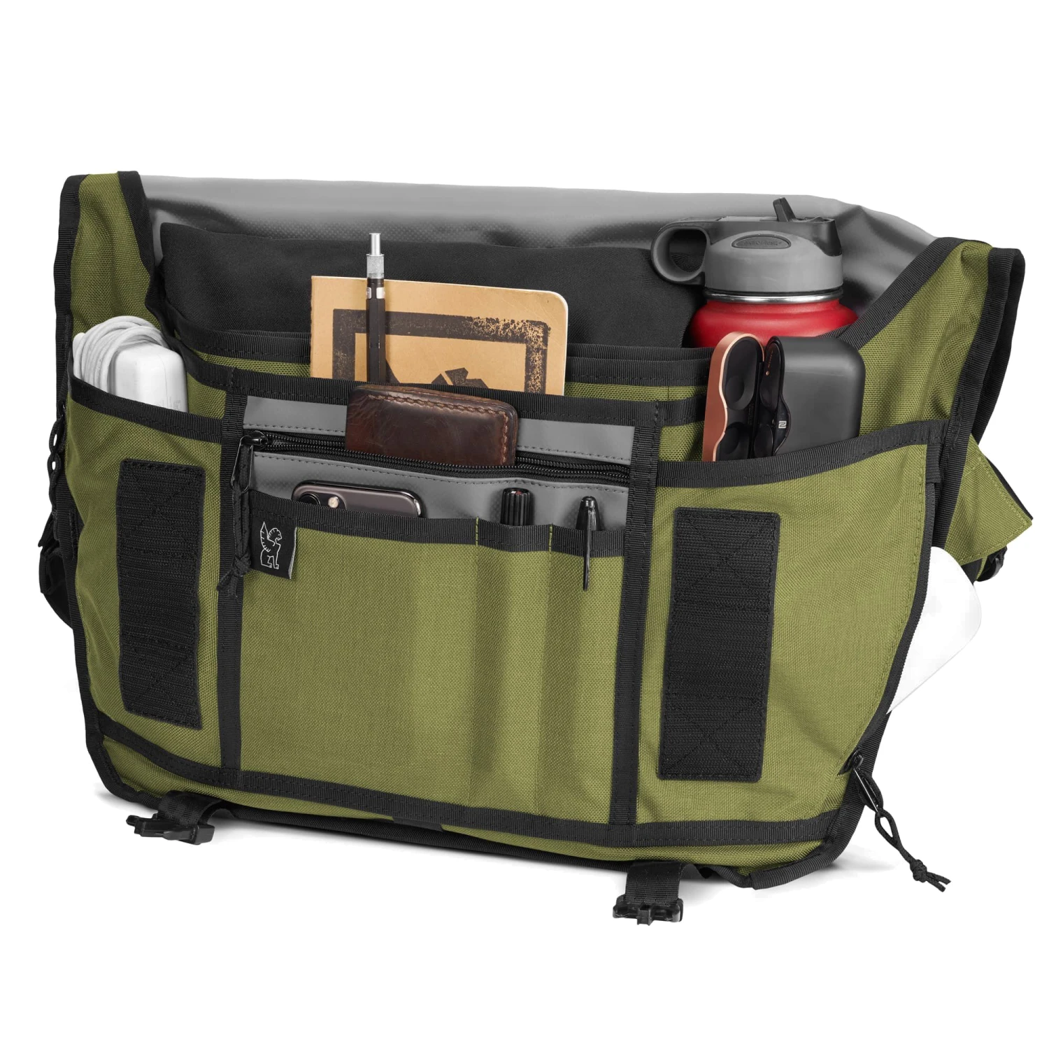 CHROME Buran III Laptop Messenger Bag - 24L - Fog 7 CHROME Buran III Laptop Messenger Bag - 24L - Fog - Image 5