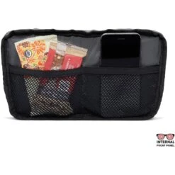 CHROME Doubletrack Frame Bag SM - Black -Bicycle Accessories Store bg 336 bk doubletrack frame bag sm rahmentasche black 6 1220489