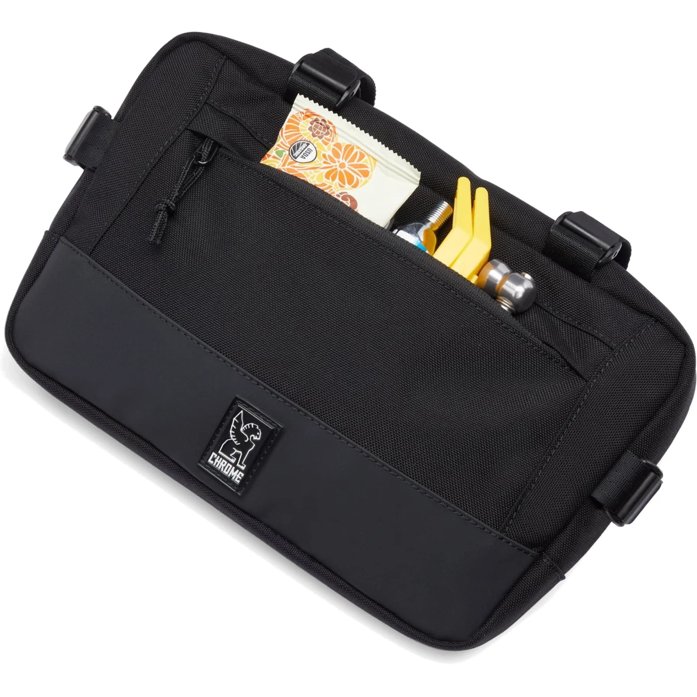 CHROME Doubletrack Frame Bag MD - Black 7 CHROME Doubletrack Frame Bag MD - Black - Image 5