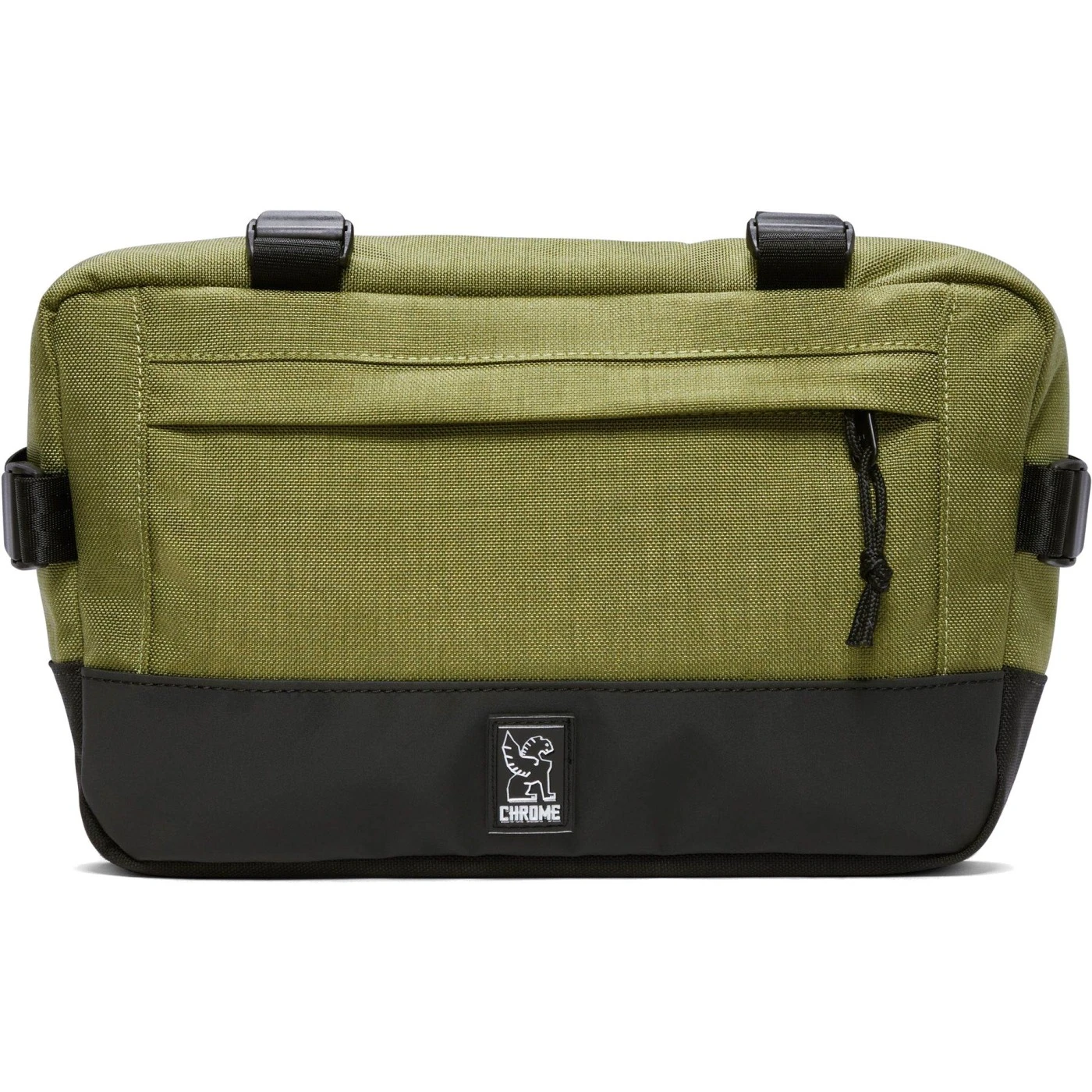 CHROME Doubletrack Frame Bag MD - Olive Branch 4 CHROME Doubletrack Frame Bag MD - Olive Branch - Image 2