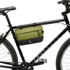 CHROME Doubletrack Frame Bag MD - Olive Branch 16 CHROME Doubletrack Frame Bag MD - Olive Branch -Bicycle Accessories Store bg 337 olbr doubletrack frame bag md rahmentasche olive branch 4 1331973