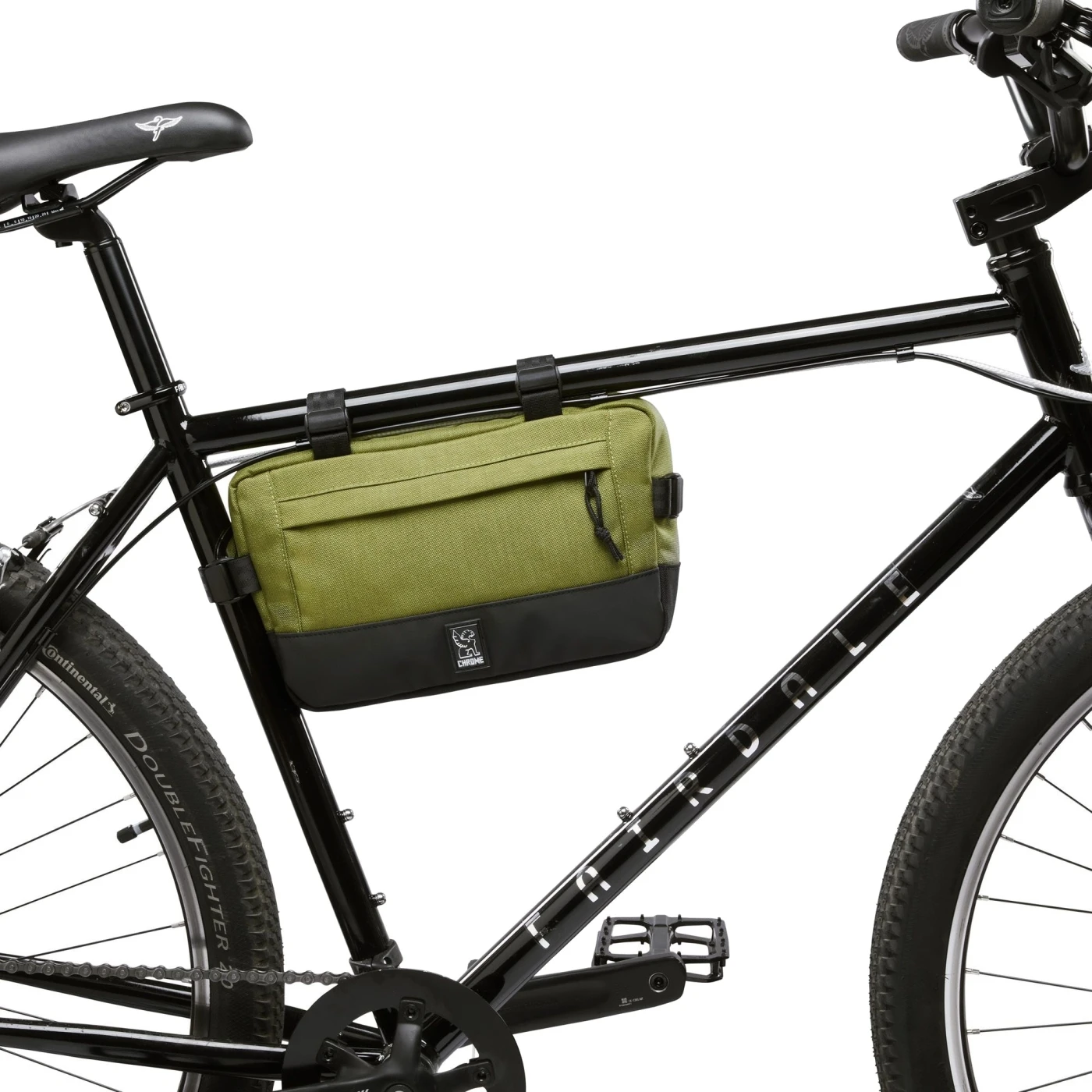 CHROME Doubletrack Frame Bag MD - Olive Branch 6 CHROME Doubletrack Frame Bag MD - Olive Branch - Image 4