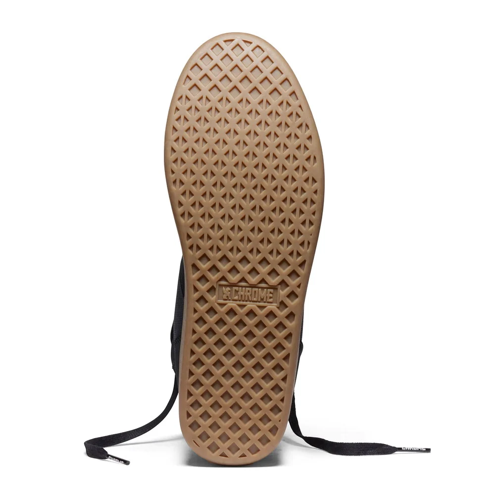 CHROME Bromley Mid Shoes - Black / Gum 3 CHROME Bromley Mid Shoes - Black / Gum - Image 2