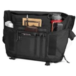 CHROME Buran III Laptop Messenger Bag - 24L - Black -Bicycle Accessories Store chrome industries buran iii black 05 979658