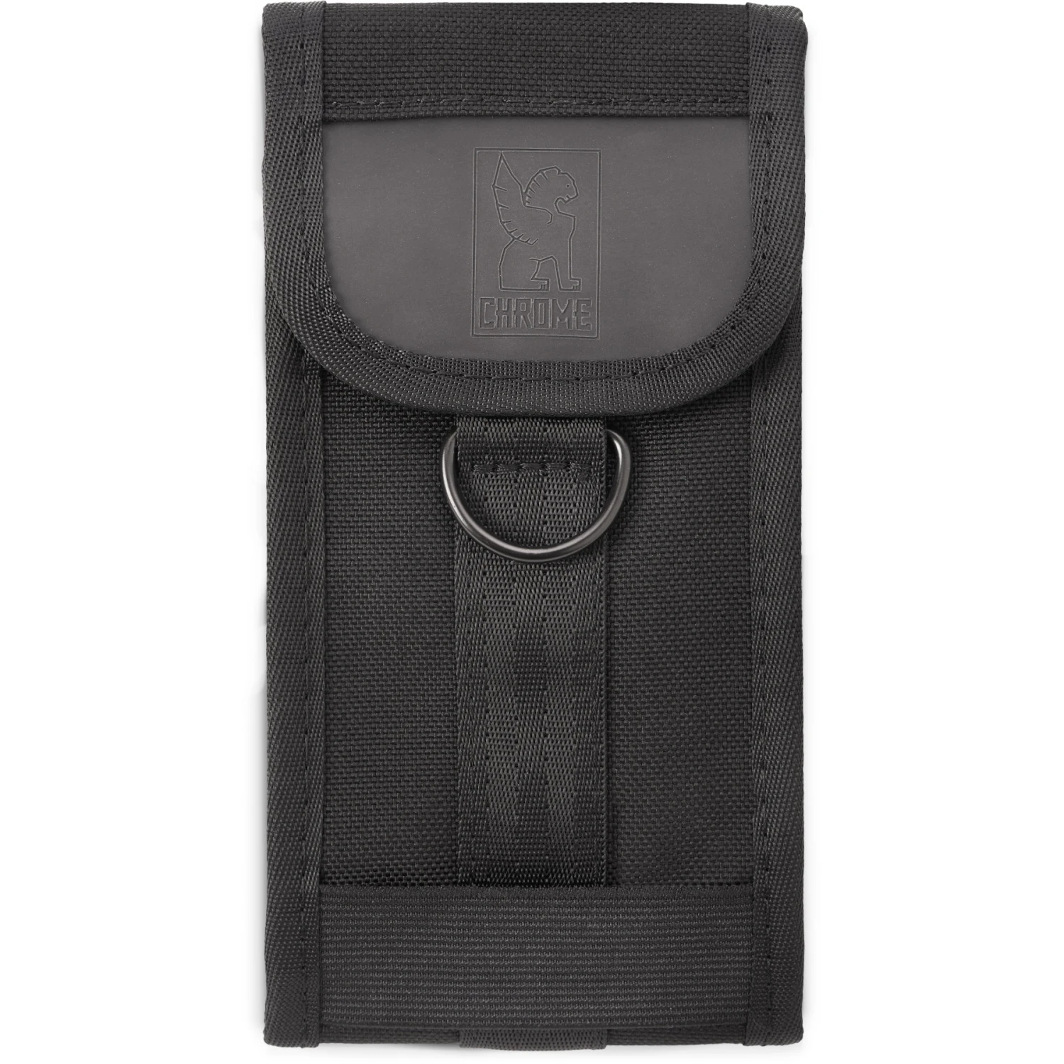 CHROME Large Phone Pouch - Black/Black 3 CHROME Large Phone Pouch - Black/Black